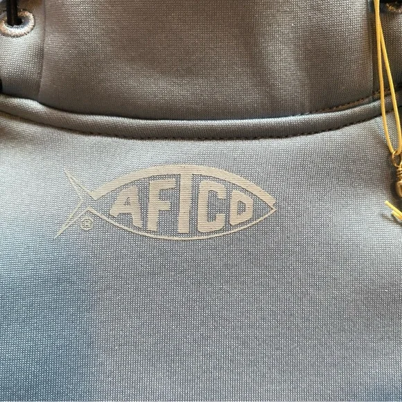 Aftco Reaper Women's Fleece Lined Blue Hoodie with Neck Gaiter Size Large NWT - Picture 3 of 5